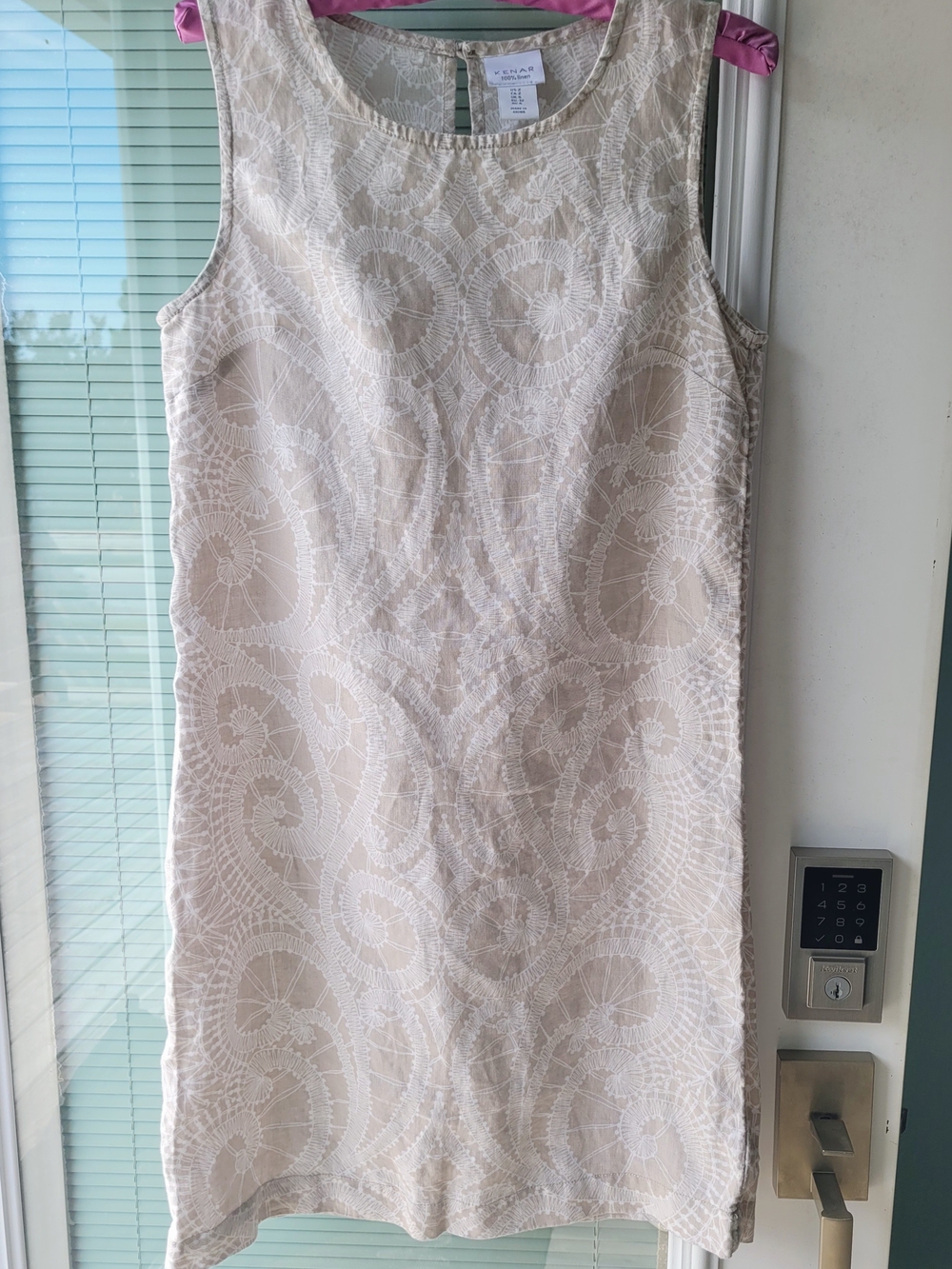 Women SUMMER Linen Sheath Dress